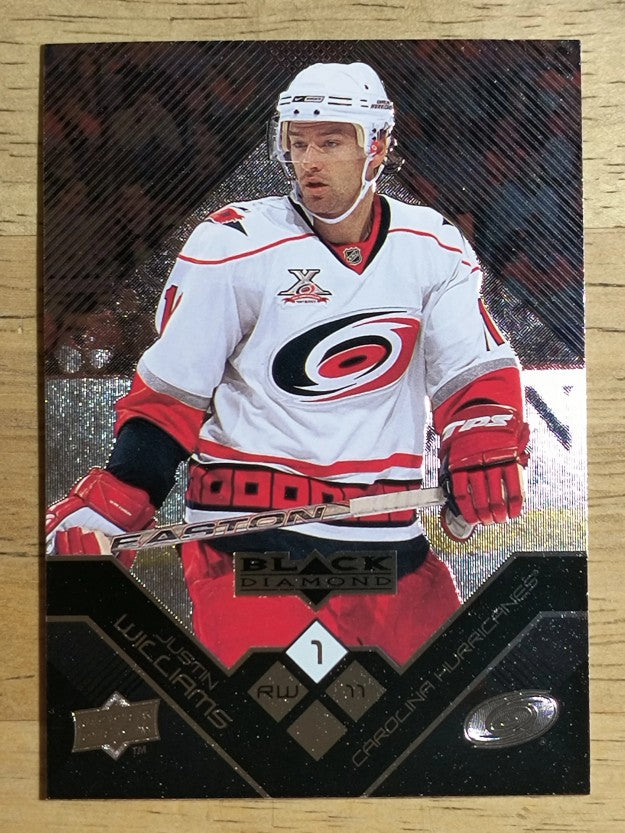 2008-09 Black Diamond #11 Justin Williams