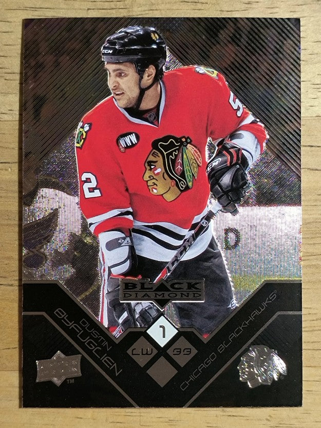 2008-09 Black Diamond #16 Dustin Byfuglien
