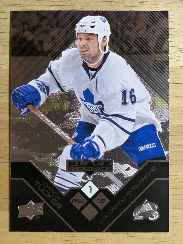 2008-09 Black Diamond #17 Darcy Tucker
