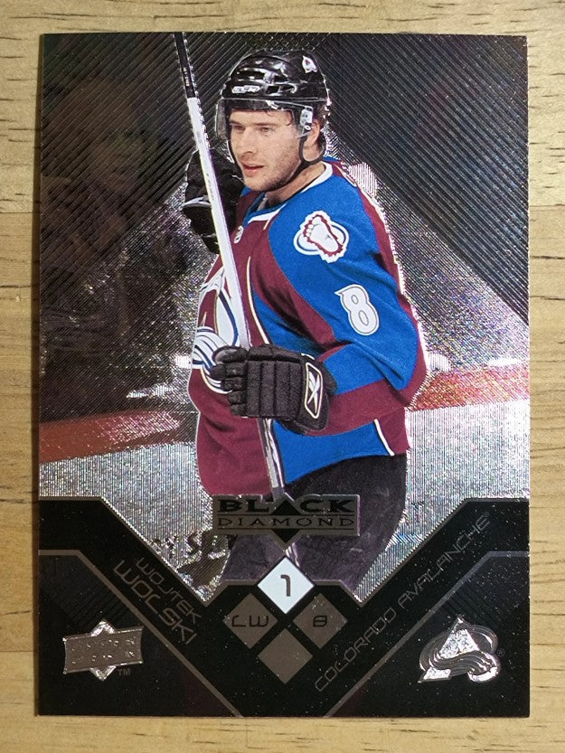 2008-09 Black Diamond #19 Wojtek Wolski