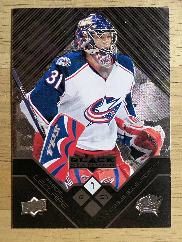 2008-09 Black Diamond #20 Pascal Leclaire