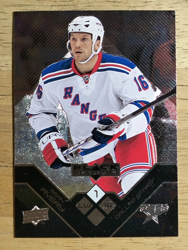2008-09 Black Diamond #22 Sean Avery