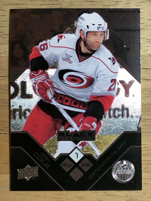 2008-09 Black Diamond #30 Erik Cole