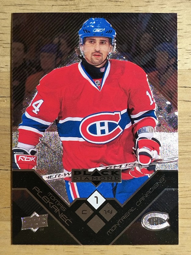 2008-09 Black Diamond #44 Tomas Plekanec