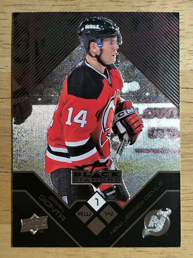 2008-09 Black Diamond #46 Brian Gionta