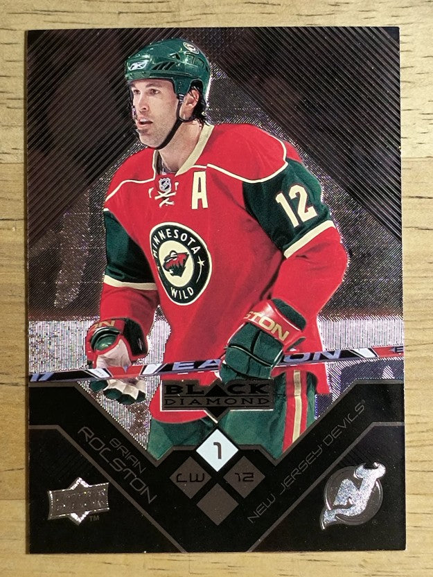2008-09 Black Diamond #47 Brian Rolston