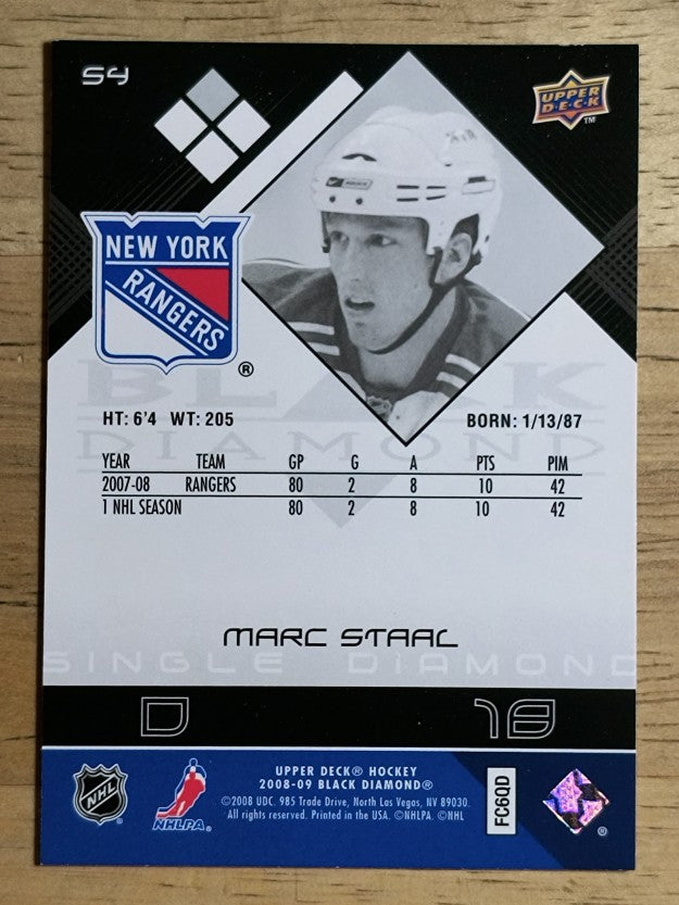 2008-09 Black Diamond #54 Marc Staal