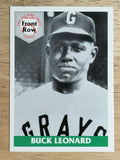 1992 Front Row Buck Leonard Promo #1 Buck Leonard