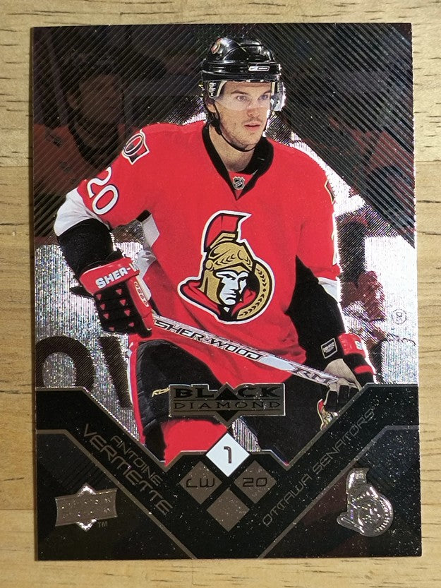 2008-09 Black Diamond #58 Antoine Vermette
