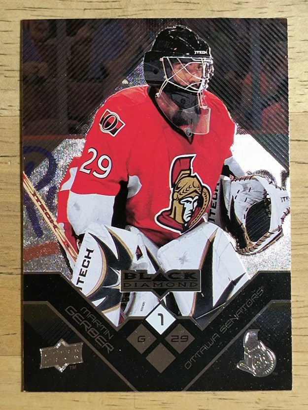 2008-09 Black Diamond #59 Martin Gerber