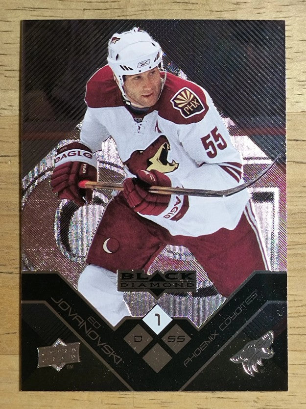 2008-09 Black Diamond #64 Ed Jovanovski