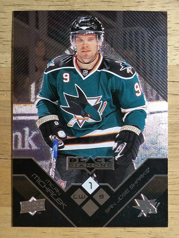2008-09 Black Diamond #67 Milan Michalek
