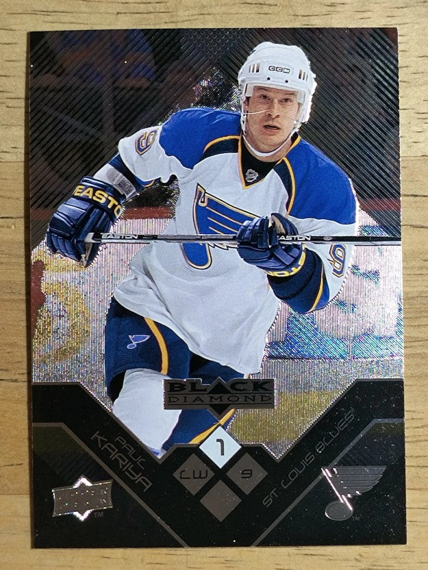 2008-09 Black Diamond #72 Paul Kariya