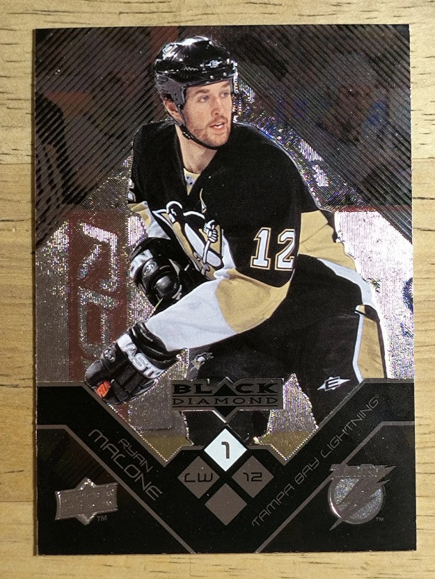 2008-09 Black Diamond #74 Ryan Malone