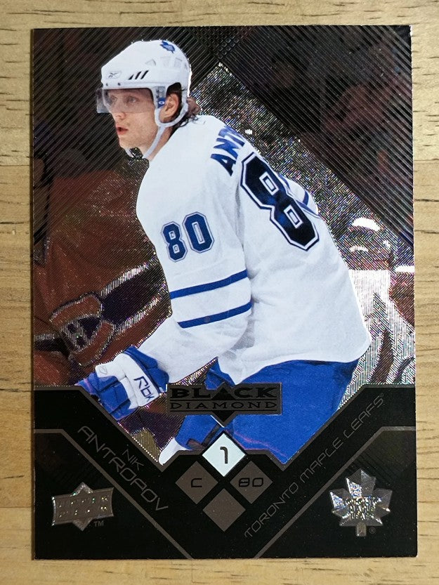 2008-09 Black Diamond #77 Nikolai Antropov