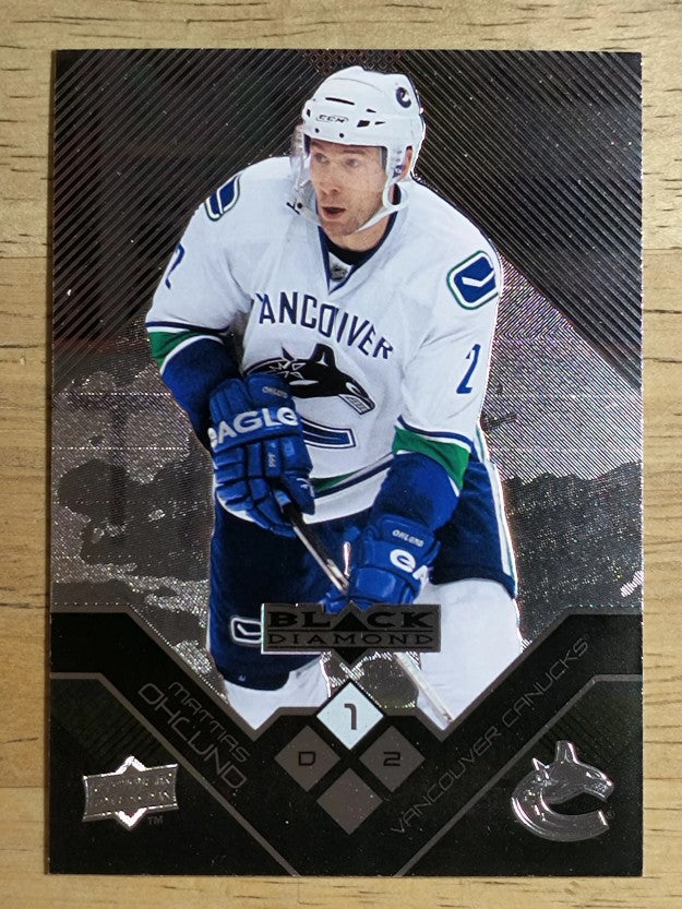 2008-09 Black Diamond #80 Mattias Ohlund