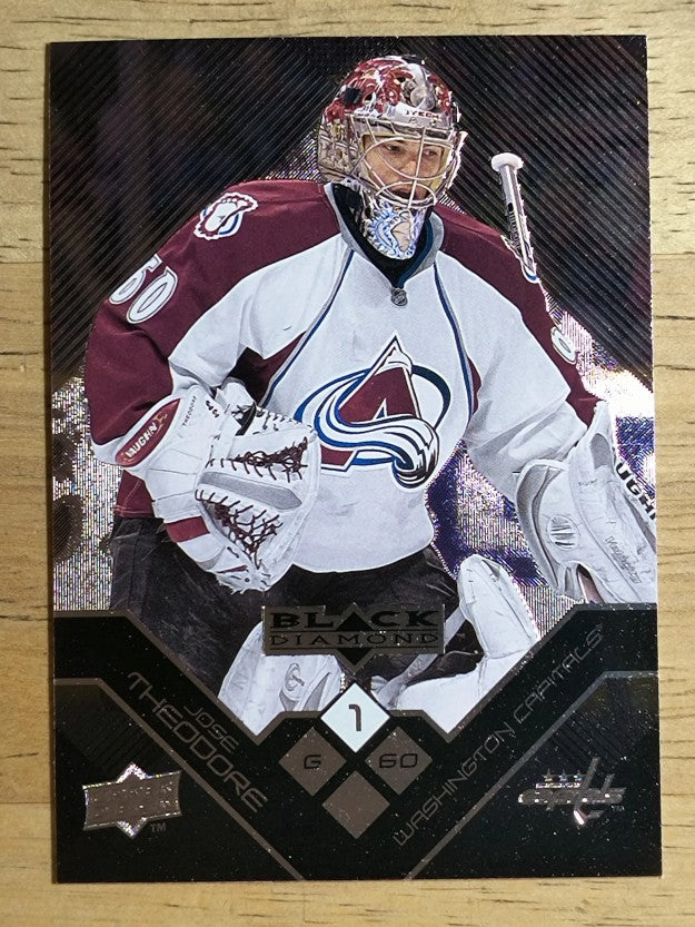 2008-09 Black Diamond #82 Jose Theodore