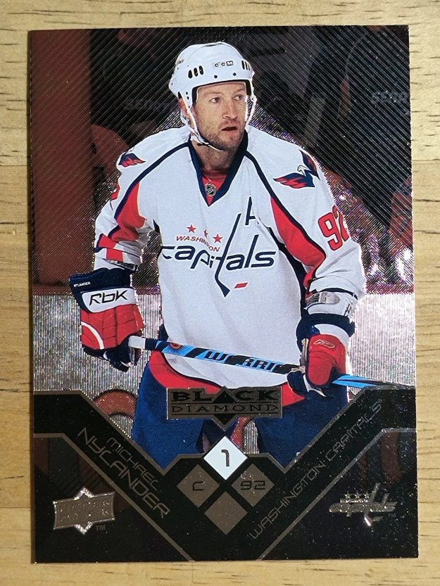 2008-09 Black Diamond #83 Michael Nylander