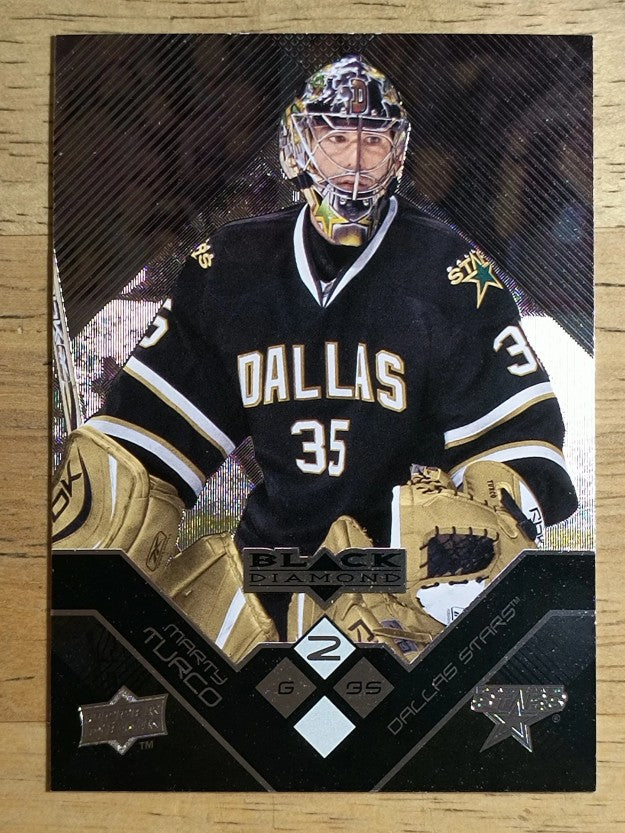 2008-09 Black Diamond #95 Marty Turco