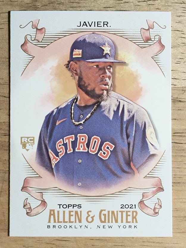 2021 Topps Allen and Ginter #266 Cristian Javier RC