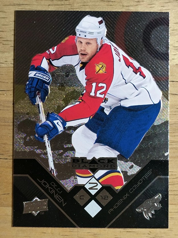 2008-09 Black Diamond #119 Olli Jokinen