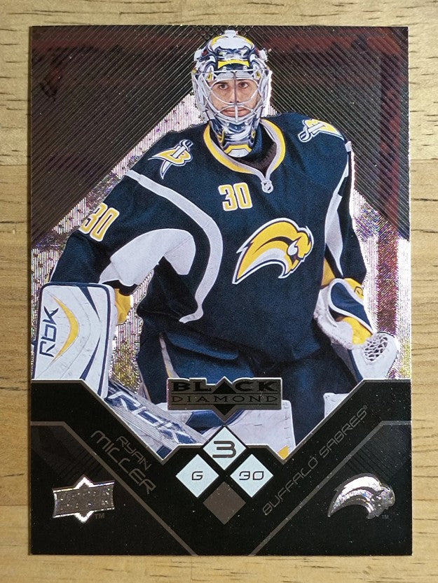 2008-09 Black Diamond #129 Ryan Miller