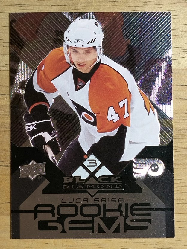2008-09 Black Diamond #157 Luca Sbisa RC