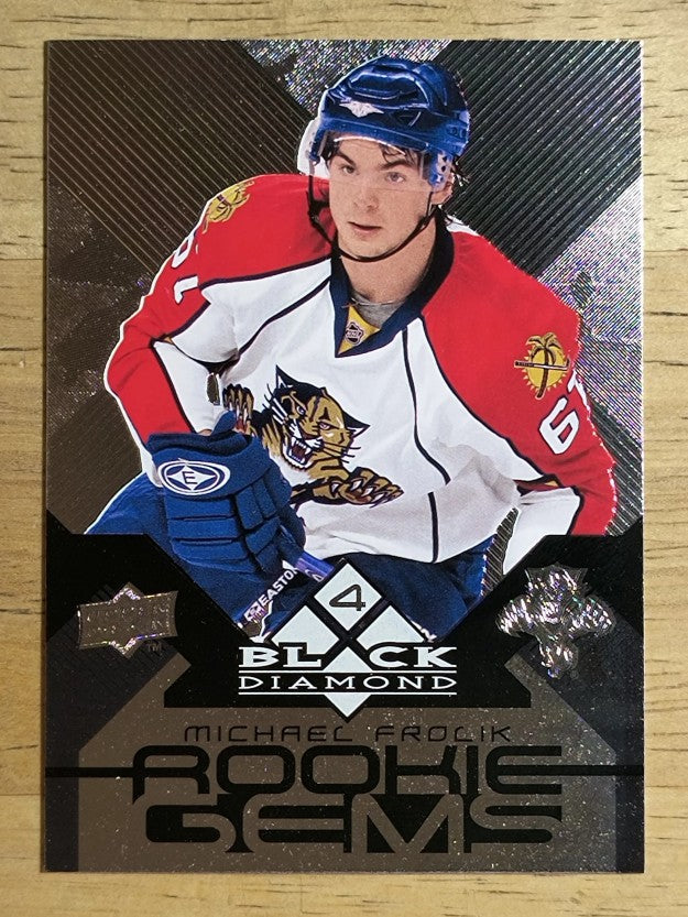2008-09 Black Diamond #196 Michael Frolik RC