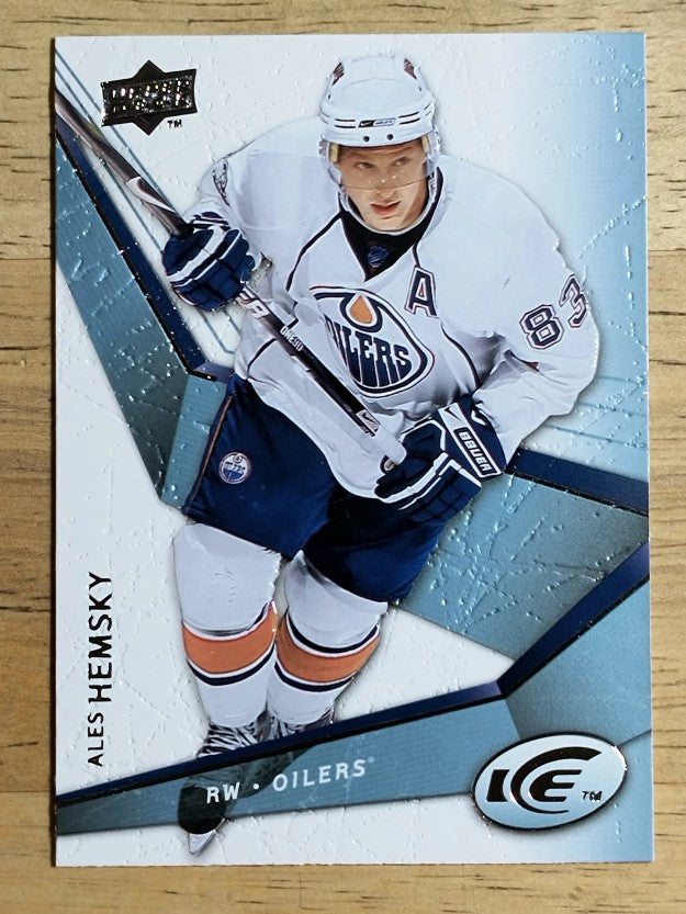 2008-09 Upper Deck Ice #1 Ales Hemsky