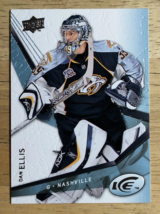 2008-09 Upper Deck Ice #18 Dan Ellis