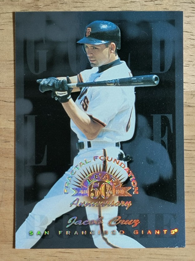 1998 Leaf Fractal Foundations #187 Jacob Cruz GLR