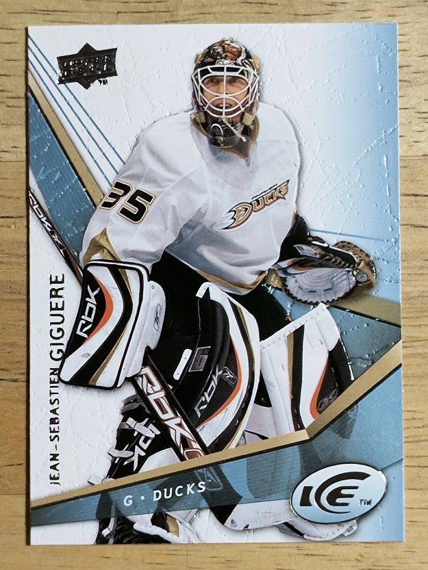 2008-09 Upper Deck Ice #37 Jean-Sebastien Giguere