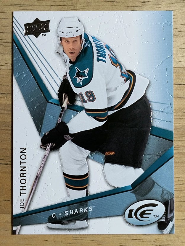 2008-09 Upper Deck Ice #39 Joe Thornton