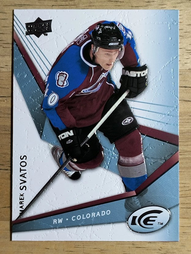 2008-09 Upper Deck Ice #48 Marek Svatos