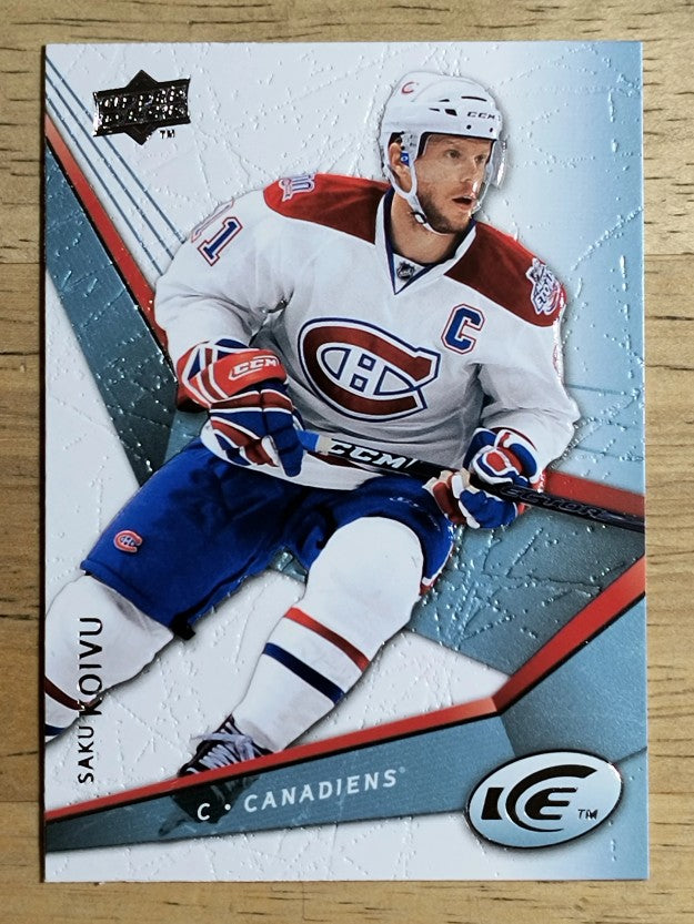 2008-09 Upper Deck Ice #84 Saku Koivu