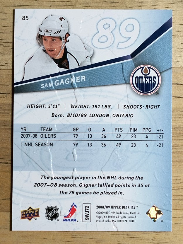2008-09 Upper Deck Ice #85 Sam Gagner
