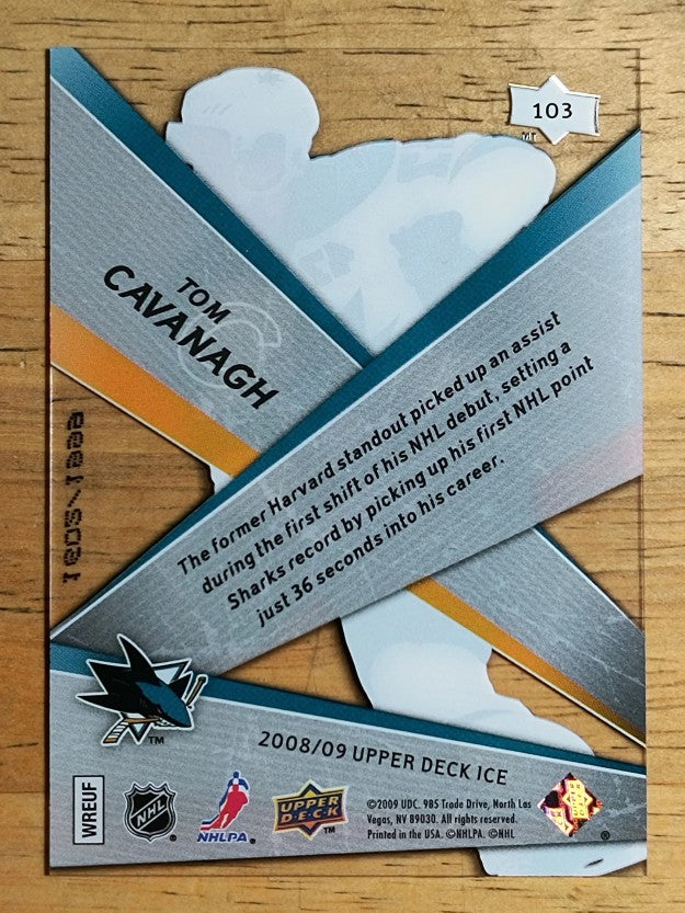 2008-09 Upper Deck Ice #103 Tom Cavanagh RC