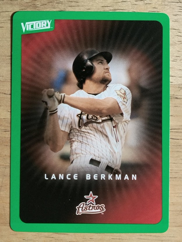 2003 Upper Deck Victory Tier 1 Green #37 Lance Berkman