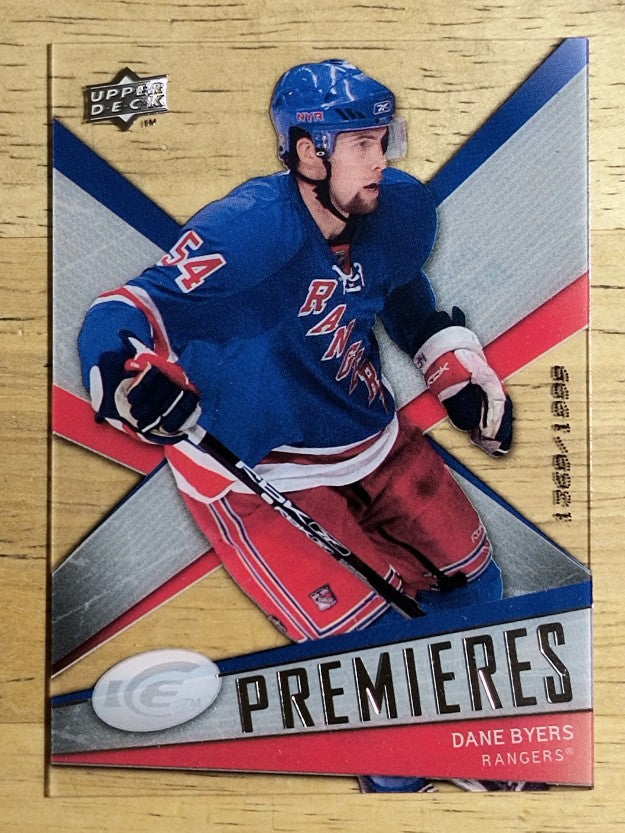 2008-09 Upper Deck Ice #104 Dane Byers RC