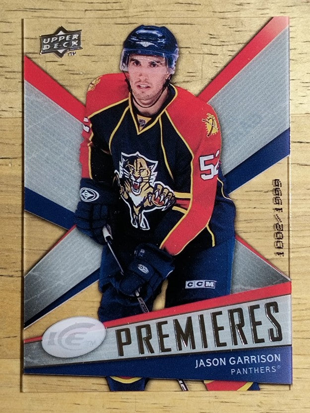 2008-09 Upper Deck Ice #106 Jason Garrison RC