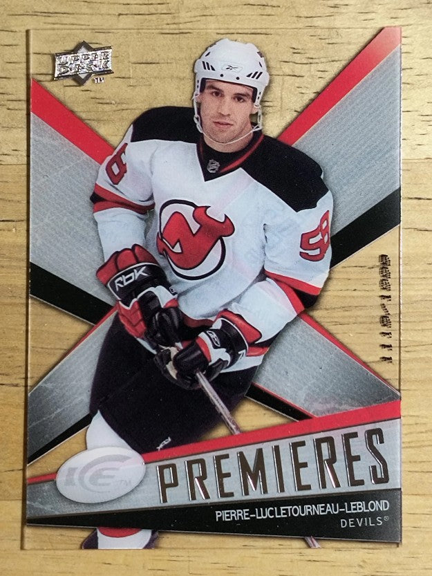 2008-09 Upper Deck Ice #107 Pierre-Luc Letourneau-Leblond RC