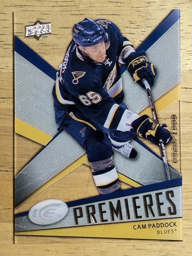 2008-09 Upper Deck Ice #113 Cam Paddock RC