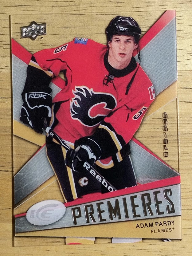 2008-09 Upper Deck Ice #136 Adam Pardy RC