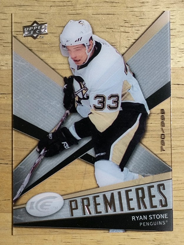 2008-09 Upper Deck Ice #141 Ryan Stone RC