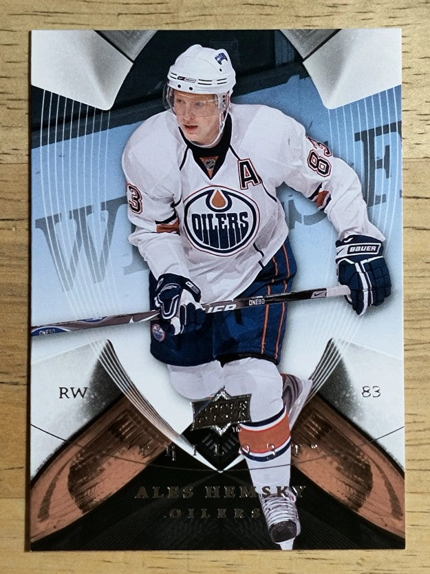2008-09 Upper Deck Trilogy #1 Ales Hemsky