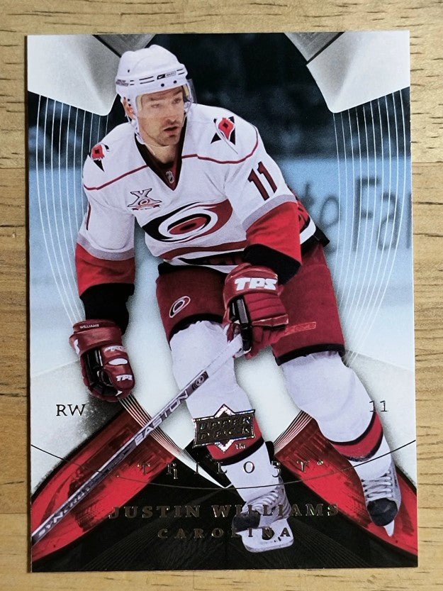 2008-09 Upper Deck Trilogy #43 Justin Williams