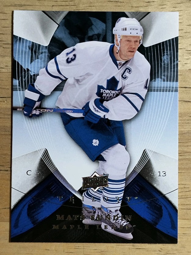 2008-09 Upper Deck Trilogy #54 Mats Sundin