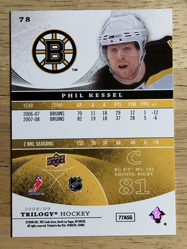 2008-09 Upper Deck Trilogy #78 Phil Kessel