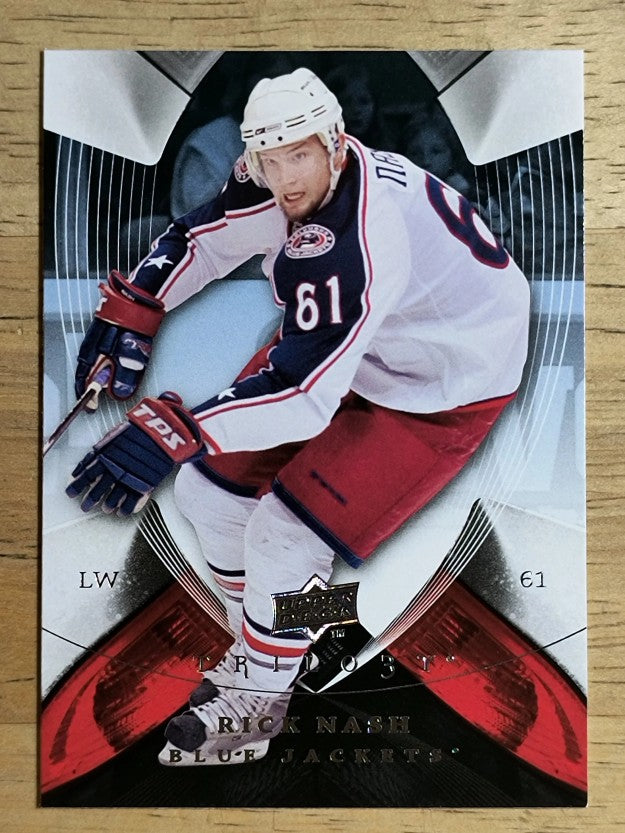 2008-09 Upper Deck Trilogy #80 Rick Nash