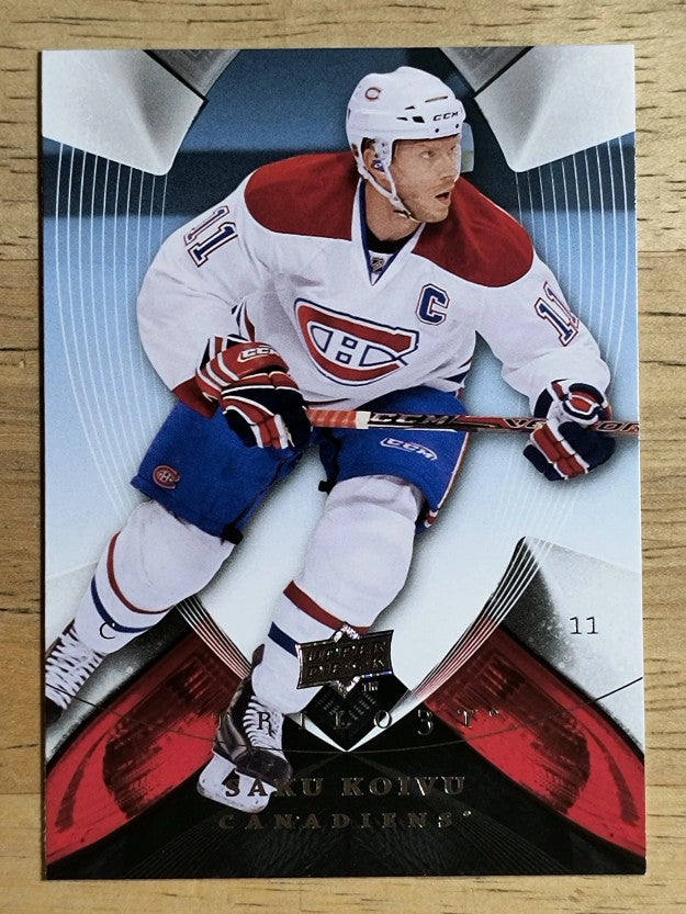 2008-09 Upper Deck Trilogy #86 Saku Koivu